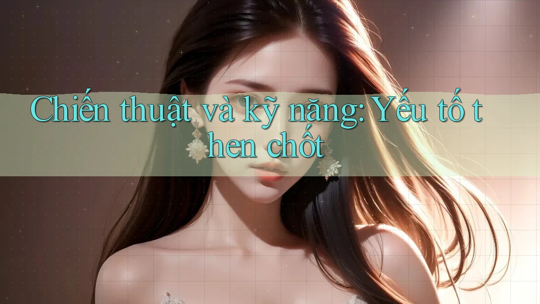 Chiến thuật và kỹ năng: Yếu tố then chốt Chiến thuật và kỹ năng: Yếu tố then chốt