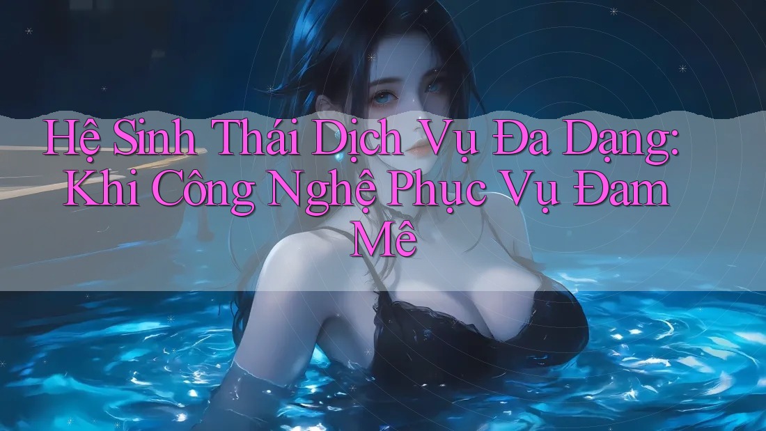 Hệ Sinh Thái Dịch Vụ Đa Dạng: Khi Công Nghệ Phục Vụ Đam Mê Hệ Sinh Thái Dịch Vụ Đa Dạng: Khi Công Nghệ Phục Vụ Đam Mê