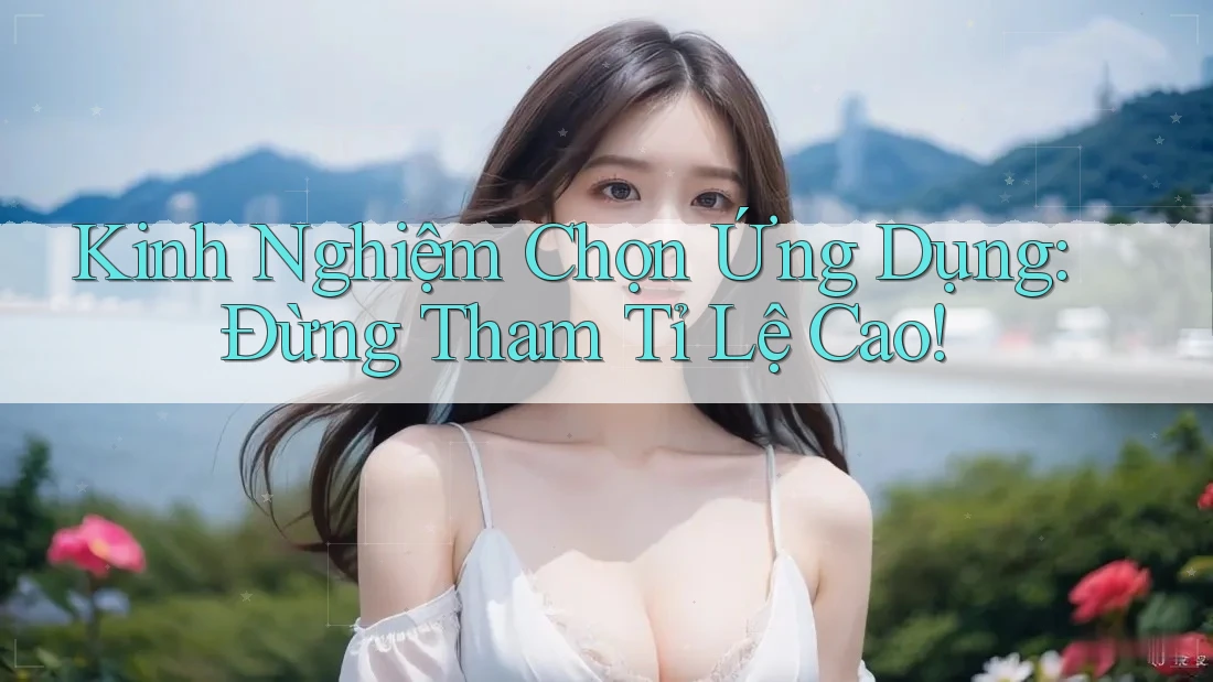 Kinh Nghiệm Chọn Ứng Dụng: Đừng Tham Tỉ Lệ Cao! Kinh Nghiệm Chọn Ứng Dụng: Đừng Tham Tỉ Lệ Cao!