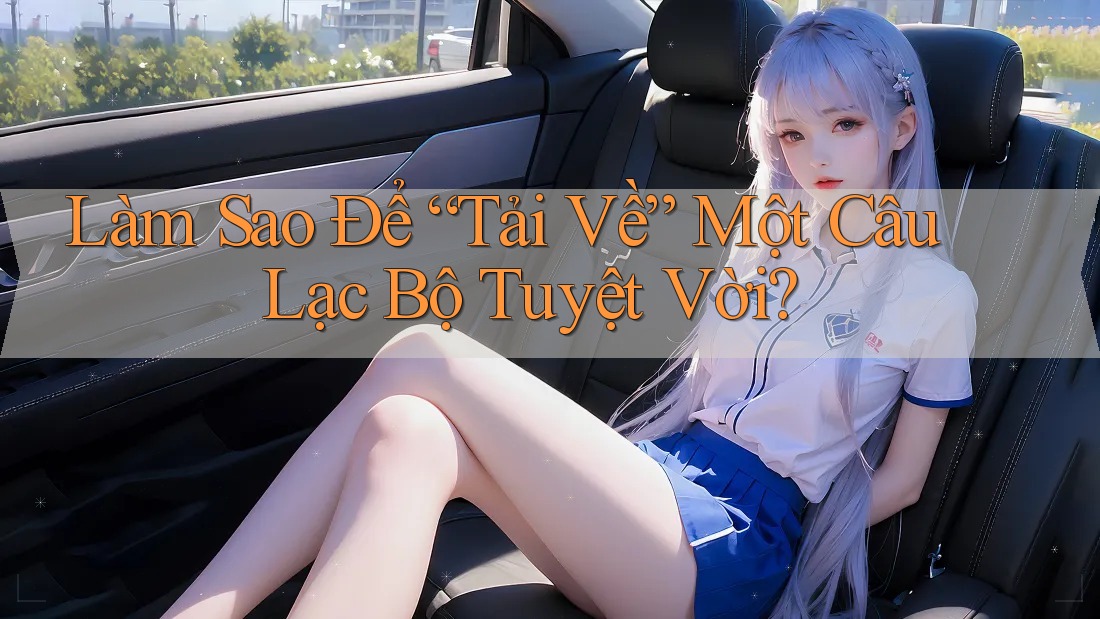 Làm Sao Để “Tải Về” Một Câu Lạc Bộ Tuyệt Vời? Làm Sao Để “Tải Về” Một Câu Lạc Bộ Tuyệt Vời?