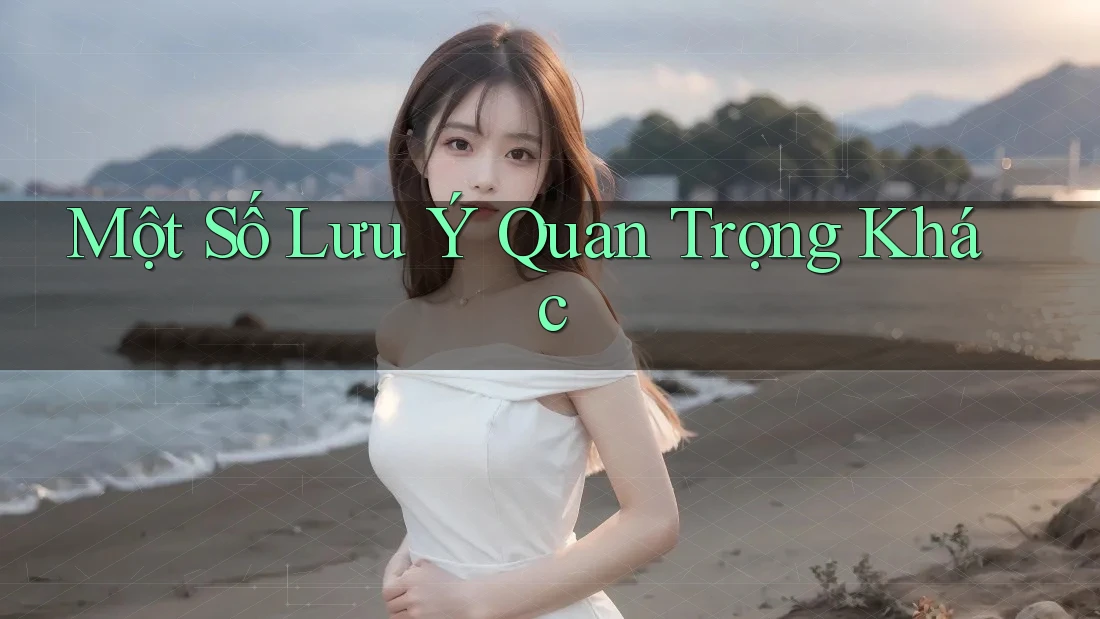 Một Số Lưu Ý Quan Trọng Khác Một Số Lưu Ý Quan Trọng Khác
