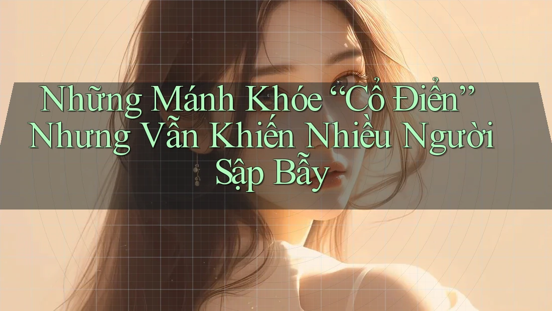 Những Mánh Khóe “Cổ Điển” Nhưng Vẫn Khiến Nhiều Người Sập Bẫy Những Mánh Khóe “Cổ Điển” Nhưng Vẫn Khiến Nhiều Người Sập Bẫy