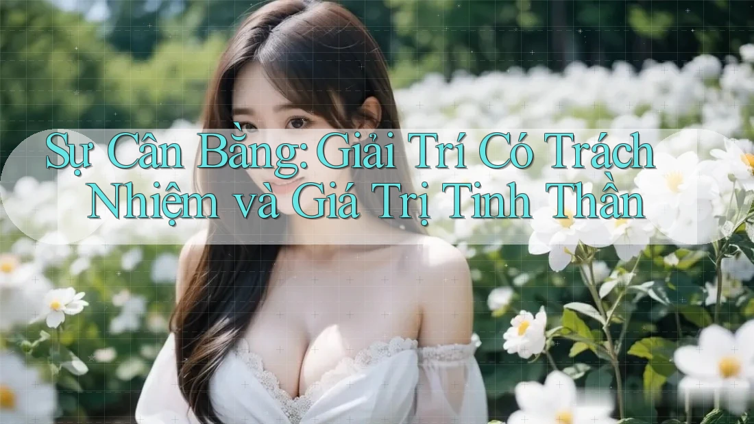 Sự Cân Bằng: Giải Trí Có Trách Nhiệm và Giá Trị Tinh Thần Sự Cân Bằng: Giải Trí Có Trách Nhiệm và Giá Trị Tinh Thần