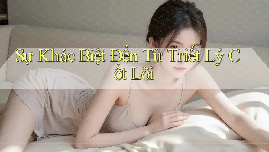 Sự Khác Biệt Đến Từ Triết Lý Cốt Lõi Sự Khác Biệt Đến Từ Triết Lý Cốt Lõi