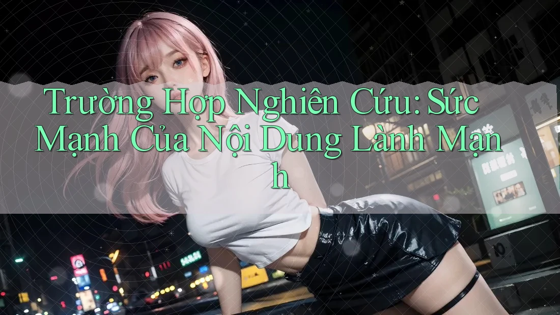 Trường Hợp Nghiên Cứu: Sức Mạnh Của Nội Dung Lành Mạnh