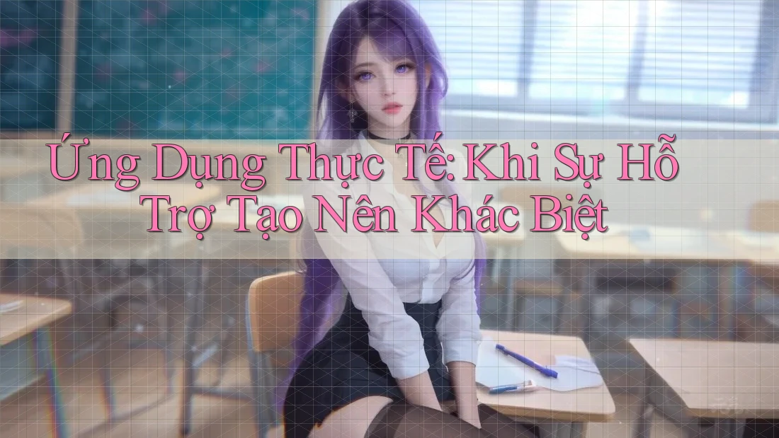 Ứng Dụng Thực Tế: Khi Sự Hỗ Trợ Tạo Nên Khác Biệt Ứng Dụng Thực Tế: Khi Sự Hỗ Trợ Tạo Nên Khác Biệt